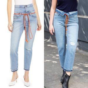 Hudson Jessi Crop Boyfriend Jeans 604
